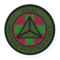 Disaster Response Force (Woodland Camo) Sticker by NordicArms Disaster Response Force (Woodland Camo) Sticker