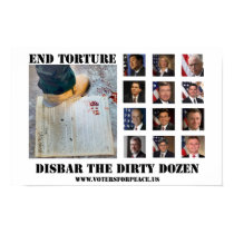 Disbar The Dirty Dozen Poster $20.00 posters