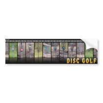 Disc Golf bumper stickers by philthebasket Disc Golf bumper stickers