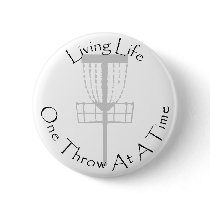 Disc Golf Button by ishkatbible Disc Golf Button