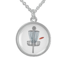 Disc Golf Customizable Locket Necklace