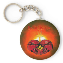 Disc Golf Hardcore Keychains