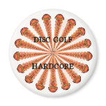 DISC GOLF HARDCORE MAGNET