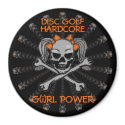 DISC GOLF HARDCORE magnets