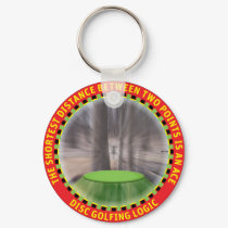 Disc Golf Logic #1 keychains