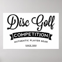 Disc Golf Player Gear posters