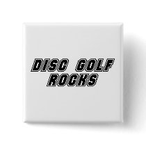 Disc Golf Rocks buttons by dustin1175 Disc Golf Rocks buttons