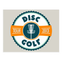 Disc Golf Tour 2013 postcards