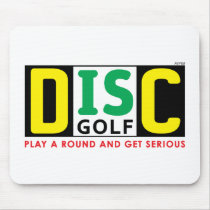 Disc Is Golf mousepads