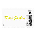 Disc Jockey - DJ Gold Fancy DJing Turntable postage