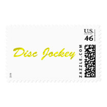 Disc Jockey - DJ Gold Fancy DJing Turntable postage