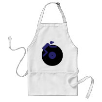 disc jockey dj music clubbing aprons by Tomaniac disc jockey dj music clubbing aprons
