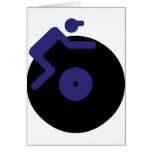 disc jockey dj music clubbing cards