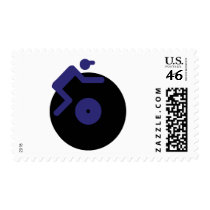 disc jockey dj music clubbing postage by Tomaniac disc jockey dj music clubbing postage