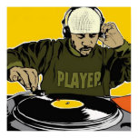 Disc Jockey DJ Poster posters