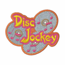 Disc Jockey embroidered shirts by ZazzleEmbroidery Disc Jockey embroidered shirts