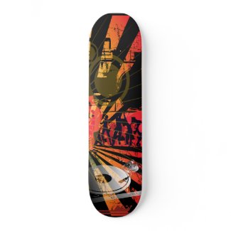 Disc Jockey Skate Deck Skateboard 

skateboard