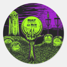 Disc Or Die - Disc Golf Design Sticker