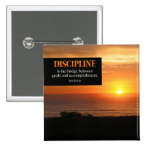 Discipline Motivational Button