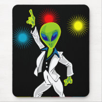 Disco Alien mousepads