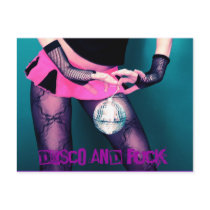 Disco and Fuck postcards