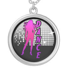 Disco Ball Dancer. Custom Jewelry