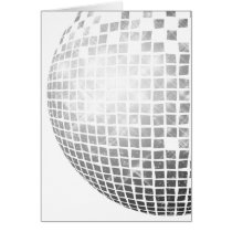 Disco Ball Fun Retro Card