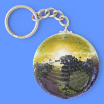 disco ball keychain keychains