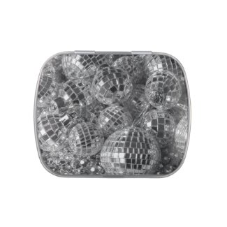 Disco Ball Ornaments Jelly Belly Tin