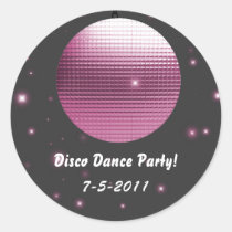 Disco Ball Party Stickers stickers