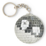 disco ball photo keychains