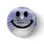 Disco Ball Smiley Pinback Buttons Disco Ball Smiley Pinback Buttons