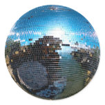 disco ball round stickers
