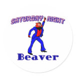 Disco Beaver stickers