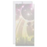 disco cityscape light full color rack card