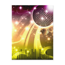 disco cityscape post cards