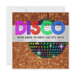 Disco Dance Party Invitations