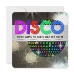 Disco Dance Party Invitations