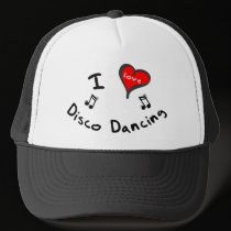 Disco Dancing Hat   - I Heart Disco Dancing