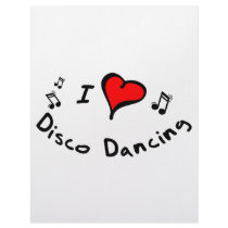 Disco Dancing I Heart-Love letterhead by danceteeshirts Disco Dancing I Heart-Love letterhead