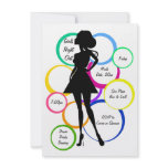 Disco Diva Girls Night Out Personalized Invite
