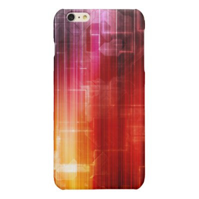 Disco Electronic Music Techno Party Background Art Glossy iPhone 6 Plus Case