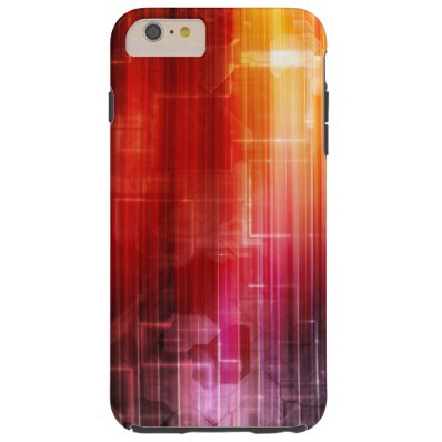 Disco Electronic Music Techno Party Background Art Tough iPhone 6 Plus Case