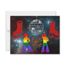 Disco Fever invitations by markthaler Disco Fever invitations