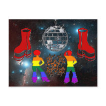 Disco Fever Post Card