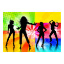 Disco Girls posters by krddesigns Disco Girls posters