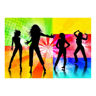Disco Girls Print by krddesigns