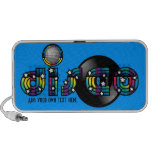 Disco - Glitter Ball and Record Notebook Speakers