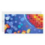 disco globe photo card