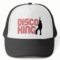 Disco King Trucker Hat by ruderetro Disco King Trucker Hat